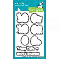 Lawn Fawn LF4029 스탬프 앤 스텐실 부활절 달걀 잔디 컷