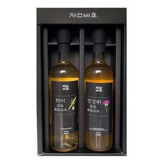 유기현미사용 엉겅퀴식초500ml+현미식초500ml SET, 500ml, 1개