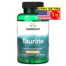 BareOrganics 타우린 500mg Taurine, 1개, 100정