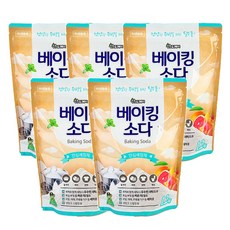 산도깨비 대용량 베이킹소다 1.2kg 리필 X 5개