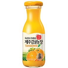 GAYA FARM 濟州柑橘汁, 180毫升, 24個