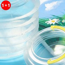 자바라 물통 미술 붓씻이 통 접이식 캠핑 수채화 휴대용 양동이((본 상품은 1+1옵션으로 주문하신 수량의 2배 수량으로 배송)), 상세페이지 참조