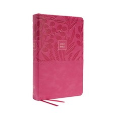 (영문도서) Kjv Personal Size Large Print Single-Column Reference Bible Leathersoft Pink Red Letter ... Imitation Leather, Thomas Nelson, English, 9780785291121