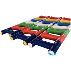 에어바운스 사다리 풍선 레크레이션 4인 게임 장애물 수련회, A. 4인, 1개