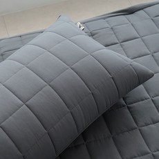 누빔 헤드쿠션커버 푸딩 부드러운 소프트워싱 (솜 별도), 100x50cm_딥그린