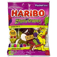 하리보 해피 그레이프 젤리, 100g, 1개