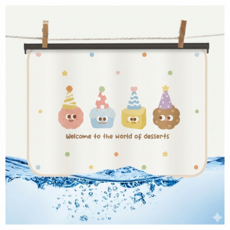 해피프랜드 플레그샵 차량용 창문 햇빛가리개, 2개, 동물친구들