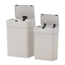 신일 스마트 센서휴지통 모션 자동쓰레기통 기저귀 주방 화장실 사무실 15리터 9리터 1+1세트 SLTB-15W+9W