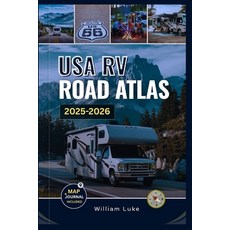 (英文圖書)USA RV Road Atlas 2025-2026: The Ultimate Guide with Detailed Maps to RV-Friendl... 平裝版, Independently Published, 英文