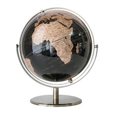 SkyGlobe 10吋精緻深藍色360度旋轉地球儀(英文版) - 台灣製教學地球儀