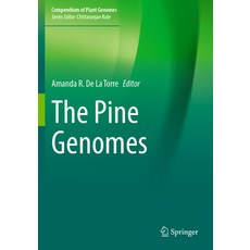 (영문도서) The Pine Genomes Paperback, Springer, English, 9783030933920
