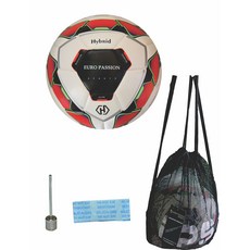 EUROPASSION (EPS) SPRIT HYBRID 축구공, 블루레드, 1개