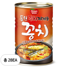 동원 김치찌개용 꽁치 통조림, 300g, 28개