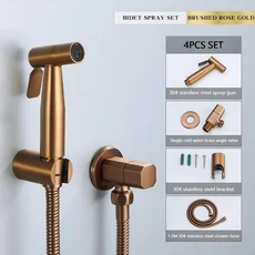 브러시드 로즈 골드 주방 수도꼭지 304 스테인레스 스틸 회전 싱크 탭 냉온수 믹서, 01 brushed rose gold