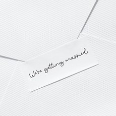 결혼식 청첩장 봉투 스티커 50개 로엣 [Love letter]