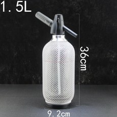 탄산수 제조기 소다건 스파클링 밤 탄산음료, 러빈실버1.5L