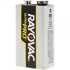 AL-9V RAYOVAC 9V 울트라 프로 산업용 알카라인 배터리 24팩, AL-9V RAYOVAC 9V 울트라 프로 산업용 알카