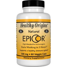 Healthy Origins Epicor酵母菌發酵物素食膠囊 500mg, 60顆, 1罐