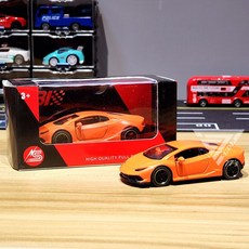 【台灣出貨】1:43合金超跑模型車，仿真警車合金模型，兒童玩具賽車, NG-藍博/橘(前玻璃痕跡較明顯, 1個