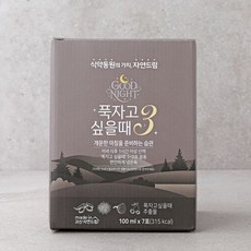 자연드림 푹자고싶을때3, 7개, 100ml