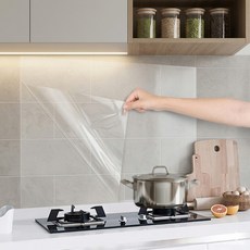 오염방지 키친스티커 가스렌지 주방벽 시트지 3P, 3개