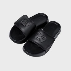 와키윌리 벨크로 슬라이드 블랙 236165