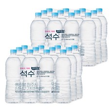 석수 하이트진로음료 생수, 1L, 24개