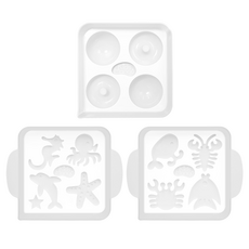 [키즈망고] 캡슐트레이 3종 (택1), 베이직, 1개