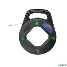 穿線器 電工穿線神器 拉線穿線器 收線盤 收納盒 輔助器 水電工專用 工具十八怪, 1個, 綠色盒,空盒不帶線（線徑5mm內可用）