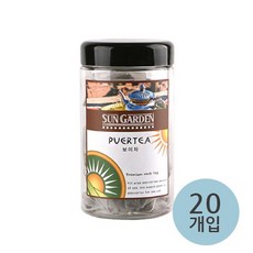 (썬가든-20T) 보이차(1.2g)삼각티백-600ml팩, 1개, 20개입, 1.2g