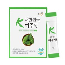 대한민국 여주당 여주 분말, 1박스, 60g