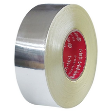 알루미늄 덕트 실링 테이프 은박 접착 덕트 실링 HVAC용 50mm×100m 방수 접착, 단일옵션