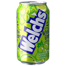 청포도 355ml 24캔입 웰치스 x 웰치스 탄산 탄산음료 콜라 사이다, 1개