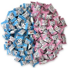 말랑카우 대용량 츄잉캔디 밀크맛 딸기맛 반반세트 110개