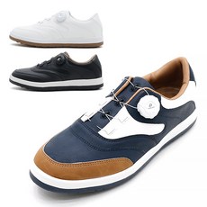 [브랜슈] DM-51 발이 편한 스파이크리스 다이얼 남성 골프화 스크린 파크골프화