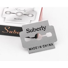 Suberly 皮革削薄刀片, 1個, 刀片1片