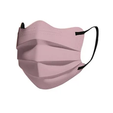10개 일회용 얼굴 마스크 통기성 3레이어 모란디 컬러 보호용 커버 V-페이스 방진, 09 J