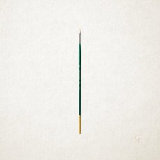 화홍 유화붓 1호 평붓 808 아크릴붓 미술 페인팅 붓 1개입