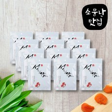 소문난맛집 설감 꿀 감말랭이 청도감 GAP인증, 12개, 40g