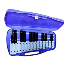 명창 실버스타 공명 실로폰25K(보라색)피아노 건반 스타일 [실.채포함], 1개, 보라색, 25판