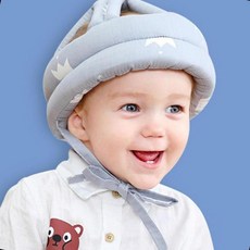 유아 머리보호 안전헬멧 아기 쿵방지 쿠션모자 유아용 헤드가드 충격흡수, 1개, 크라운