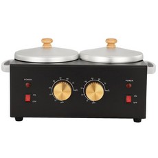 전문가용 기계 왁스 제모 녹이는 2구 왁싱 중탕 워머기, 1