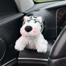 可愛西高地公仔汽車空調出風口香薰裝飾, 飛行員-西高地出風口（帶香薰）