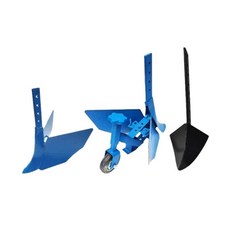 배토기 경운기 부품 쟁기 밭갈기 쇠스랑 밭고랑, 소형 통합 도랑 오프너, 1개