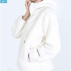 망고스틴 모달 간절기 부클 보아털 후드집업 요가복 필라테스복 MZA3JP001W