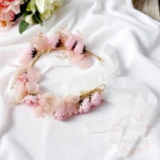 썬즈봉봉 플라워 화관 화동화관