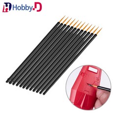 HobbyD 마이크로 브러시 미니 세필붓 12개입, 1개