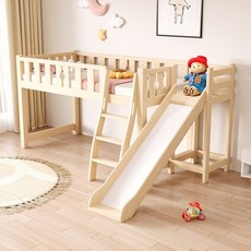 아동벙커침대 원목 옷장 상하의 계단 서랍장 이층침대 고저침대 위아래 책상 프레임 원룸, 1000mmx1900mm, 미적용, 바니시 스타일 1면 코너