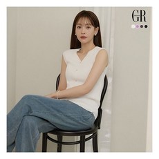 조르쥬 레쉬 26SS 리벳 포인트 슬리브리스 니트 4종 466983