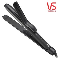 비달사순 2in1 판고데기 봉고데기 멀티고데기 프리볼트 VSCD3250K, 블랙